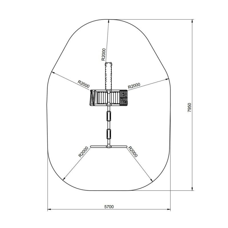Parque infantil Masgames Tibet M