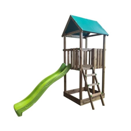 Parque infantil Masgames Tibidabo L con techo de lona