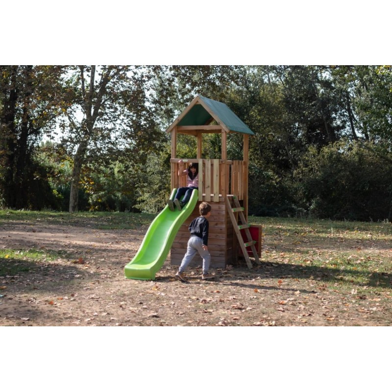 Parque infantil Masgames Tibidabo L con techo de lona