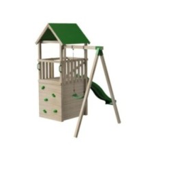 Parque infantil Masgames Tibidabo L con techo de lona + Columpio