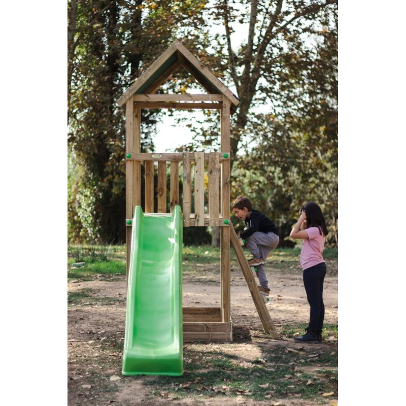 Parque infantil Masgames Tibidabo L con techo de lona + Columpio