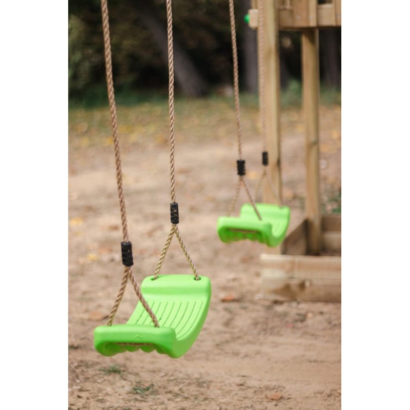 Parque infantil Masgames Tibidabo L con techo de lona + Columpio