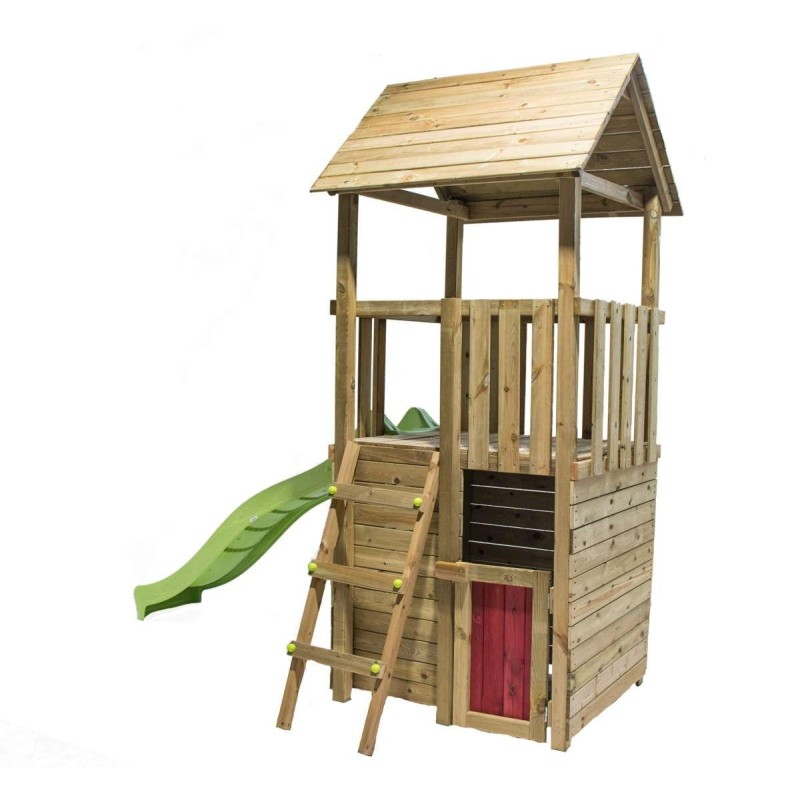 Parque infantil Masgames Tibidabo XL con casita + Columpio