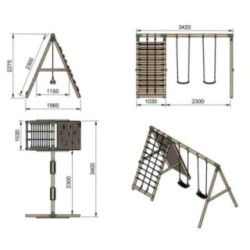 Parc infantil Masgames Timbu