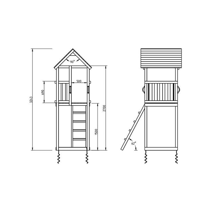 Parc infantil Masgames Kiosk XL