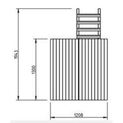 Parc infantil Masgames Kiosk XL