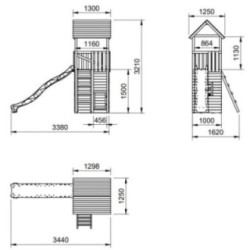 Parque infantil Masgames USHUAIA XL