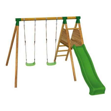 Parque infantil Masgames Mauna Loa L madera redonda