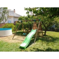 Parque infantil Masgames Mauna Loa L madera redonda