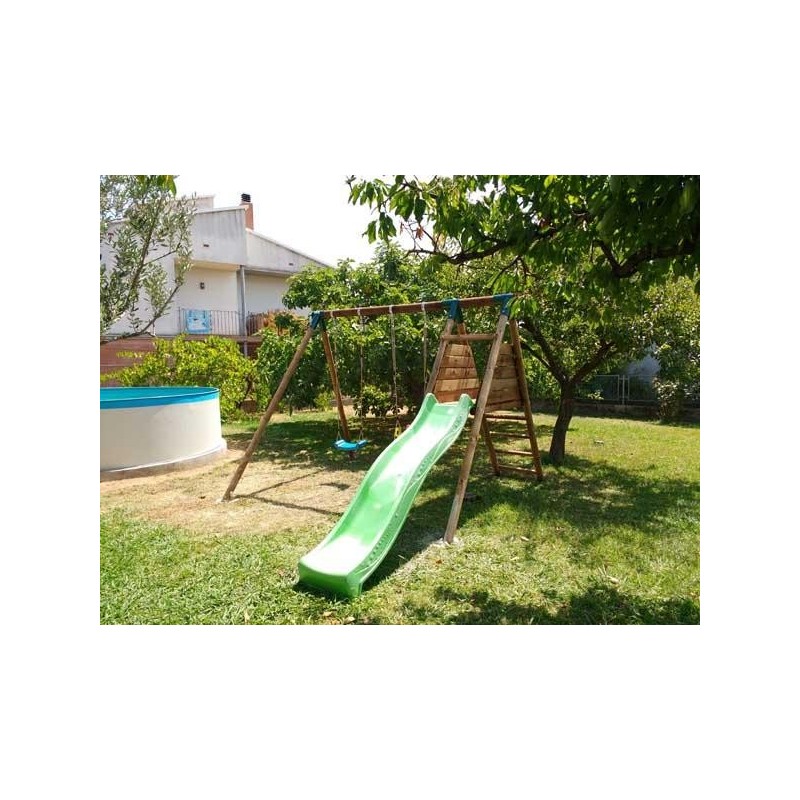 Parque infantil Masgames Mauna Loa L madera redonda