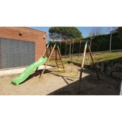 Parque infantil Masgames Mauna Loa L madera redonda