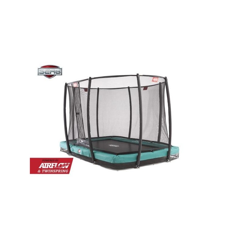 Cama elástica BERG InGround Ultim Champion 330 + Red Deluxe