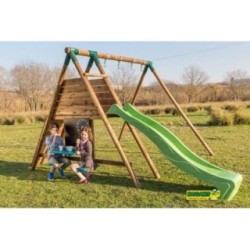 Parque infantil Masgames Mauna Loa Academy L + Rampa (madera redonda)