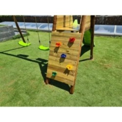 Parque infantil Masgames Mauna Loa Academy L + Rampa (madera redonda)