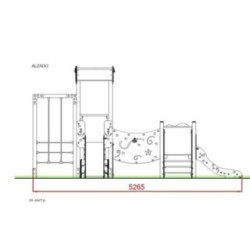 Parc infantil Metàl·lic TRACIA