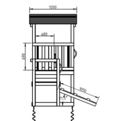 Parc infantil Masgames Cascade M + Gronxador
