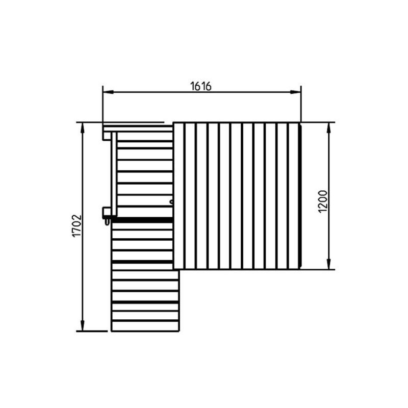 Parc infantil Masgames Cascade M + Gronxador