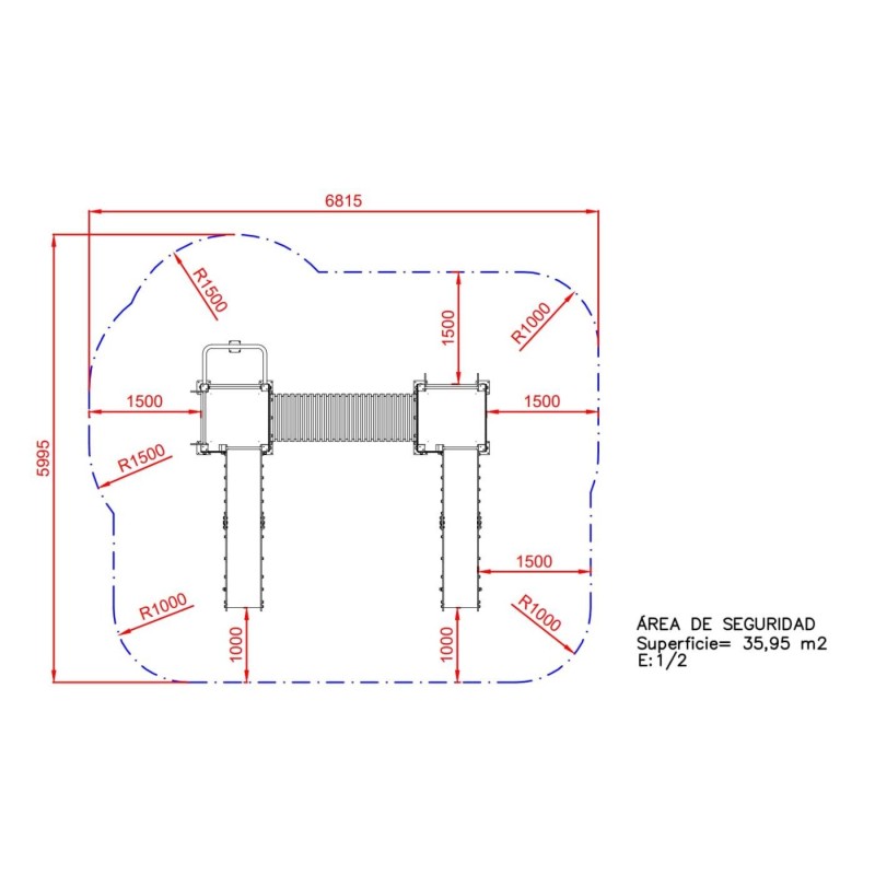 Parque infantil MULTI-DESPORTIVO