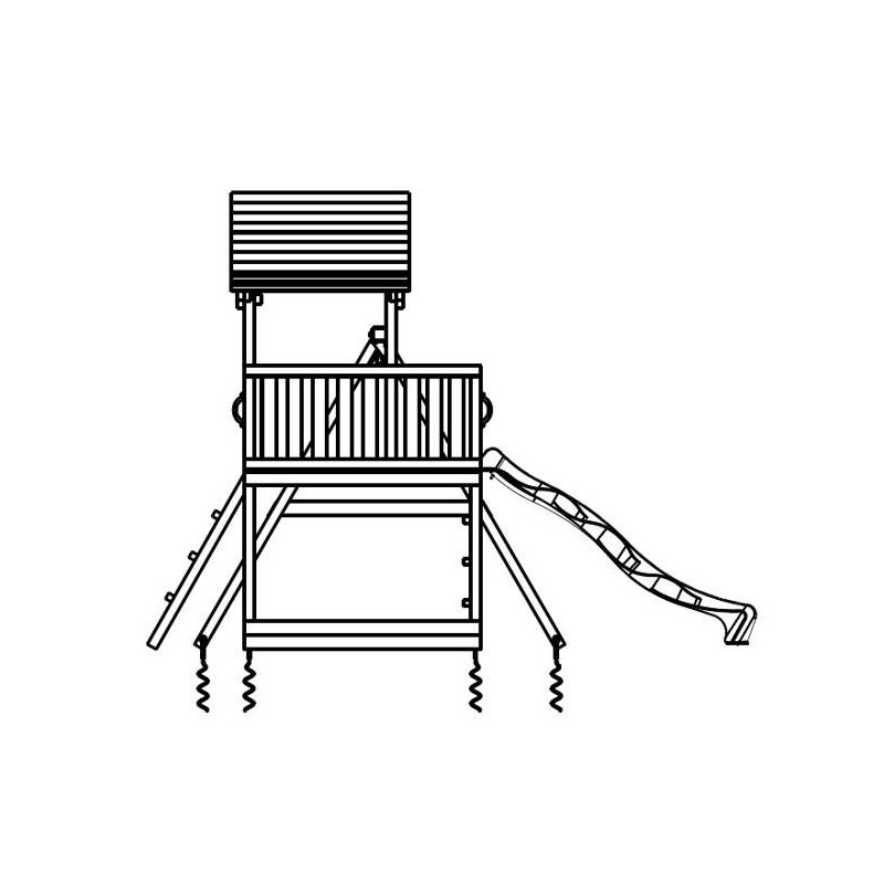 Parque infantil Masgames Pagoda L + Baloiço