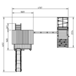 Parque infantil Masgames Pagoda L + @Challenger