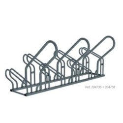 Aparcabicicletas OPTIMUM de 6 plazas (Galvanizado + Pintado)