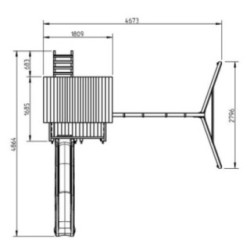 Parque infantil Masgames Pagoda XL + Columpio