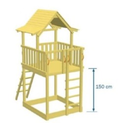 Parque infantil Masgames Pagoda XL + Columpio