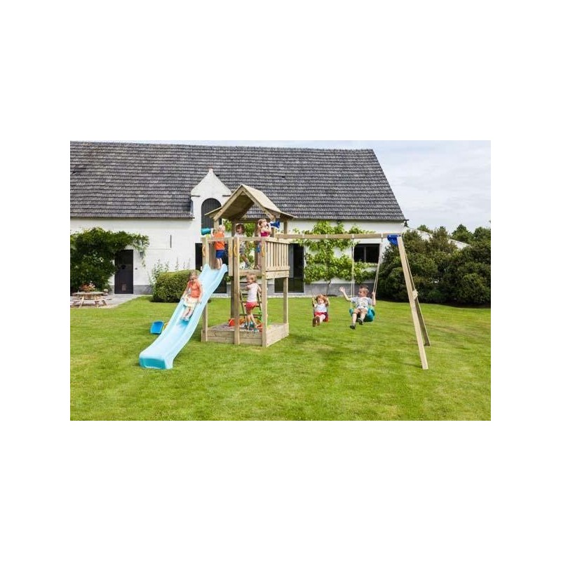 Parque infantil Masgames Pagoda XL + Columpio