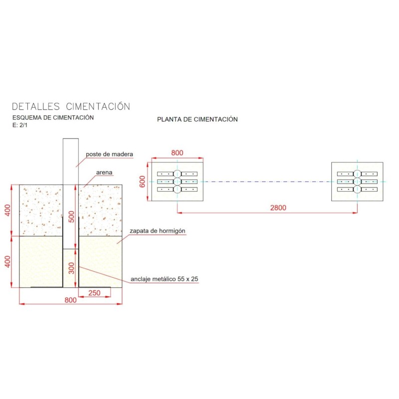 Parque infantil da ponte suspensa SUERT