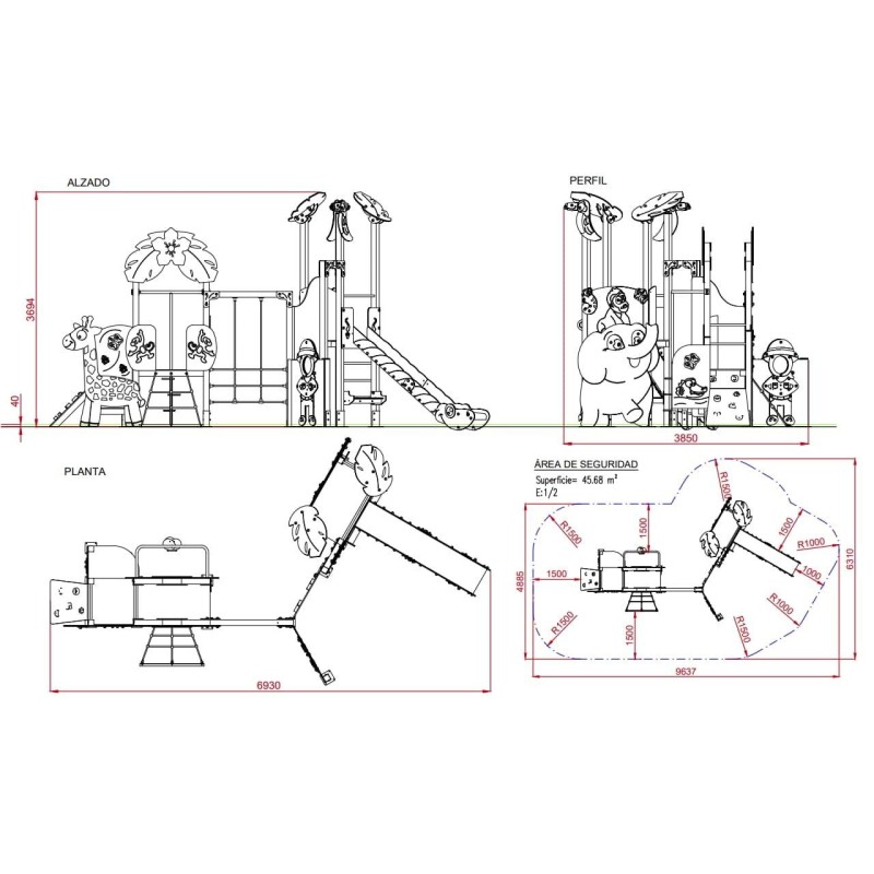 Parc infantil SERENGUETI