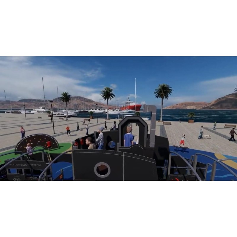 Parque infantil SUBMARINO ISAAC PERAL