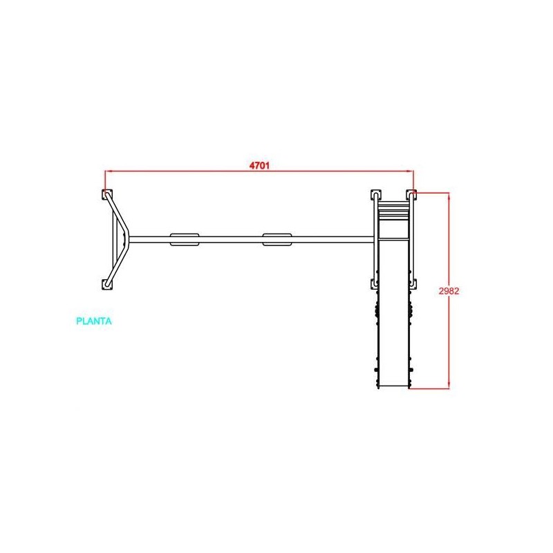 Parque infantil TAMBORA duplo