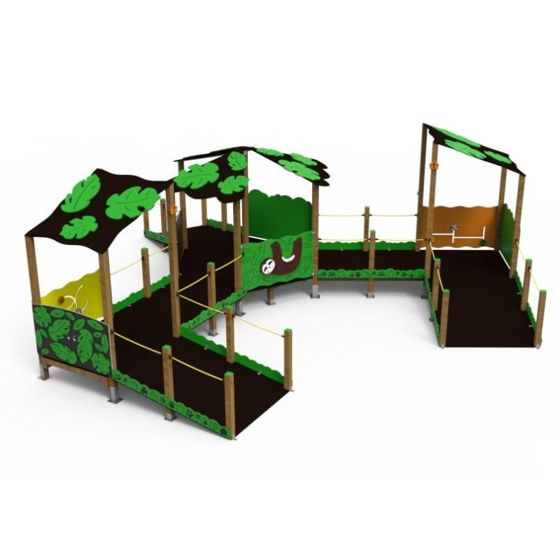 Parque infantil TANZANIA adaptado