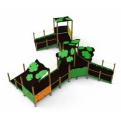 Parque infantil TANZANIA adaptado