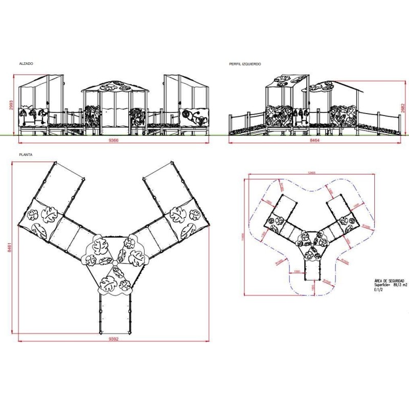 Parque infantil TANZANIA adaptado