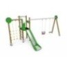 Parque infantil TENIS con columpio doble