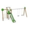 Parque infantil TENIS con columpio doble