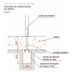 Parque infantil TENIS con columpio doble