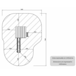 Parque infantil Masgames Tibidabo XL con casita