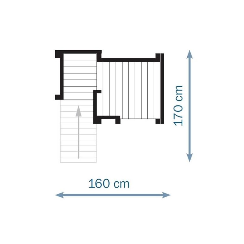 Parque infantil Masgames Cascade L