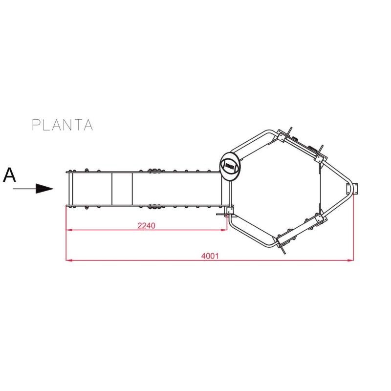Parc infantil TORRE HEXAGONAL