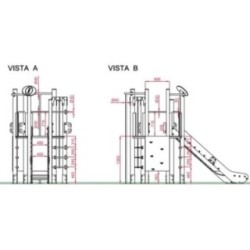 Parc infantil TORRE HEXAGONAL