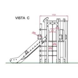 Parc infantil TORRE HEXAGONAL