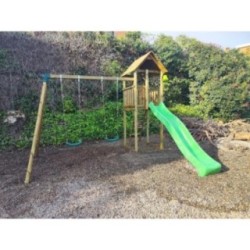 Parque infantil Masgames Kiosk XL + Columpio