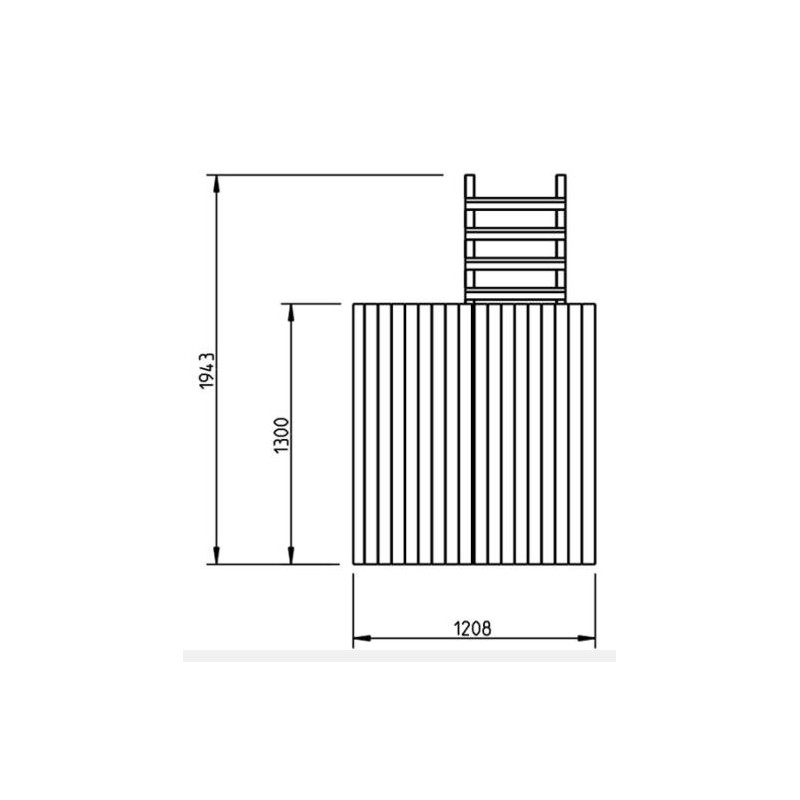 Parque infantil Masgames Kiosk XL + Columpio