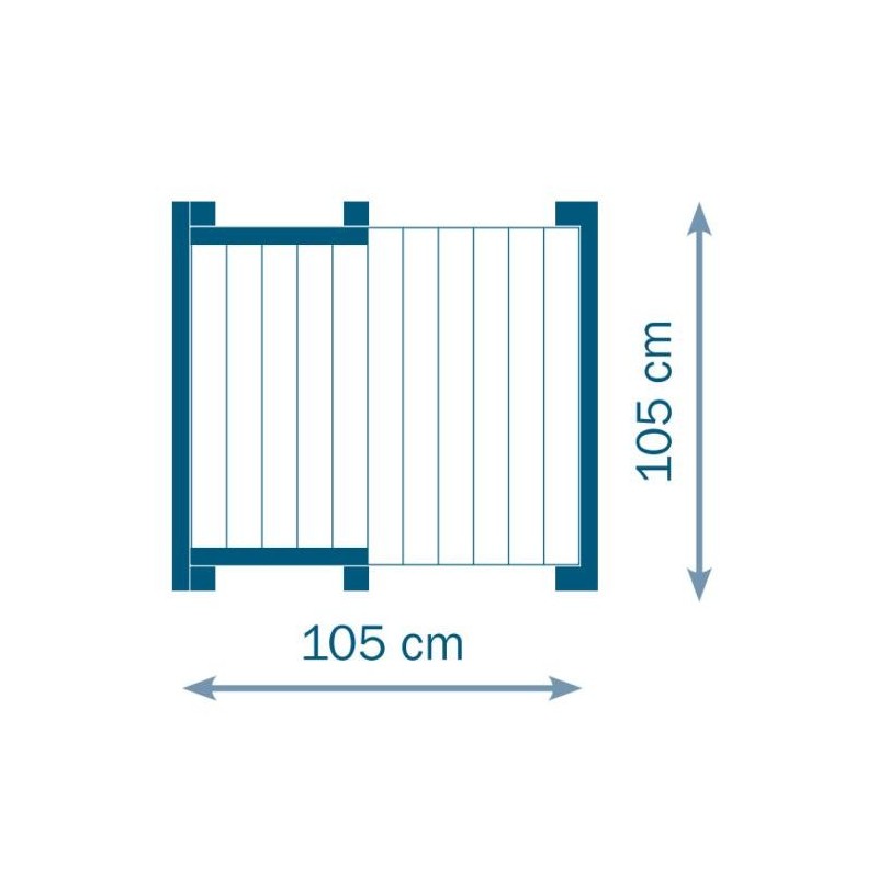 Parque infantil Masgames Kiosk XL + Columpio