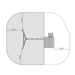 Parque infantil Masgames Kiosk XL + Columpio