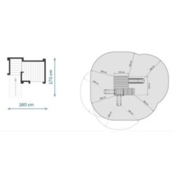 Parque infantil Masgames Cascade M