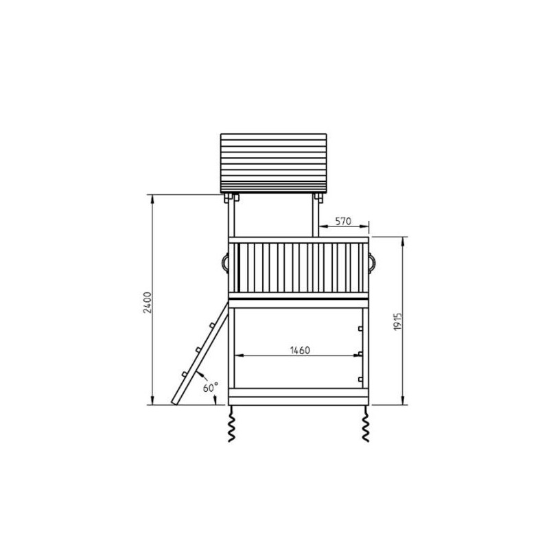 Parque infantil Masgames Pagode L