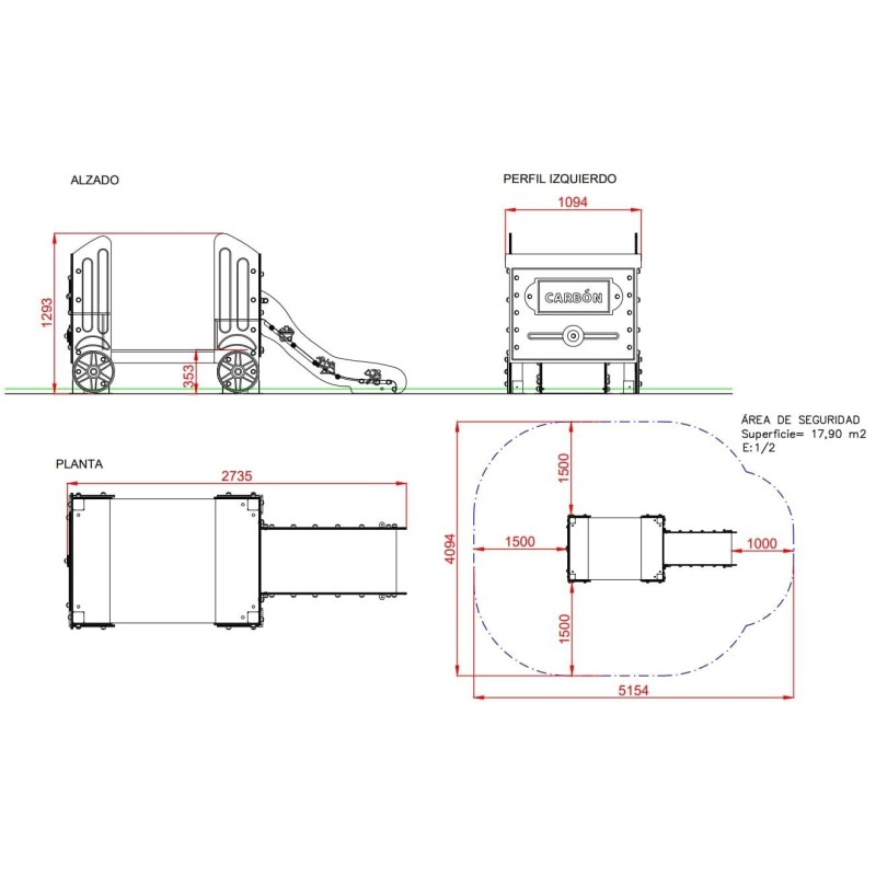 Parc infantil VAGÓ TOBOGAN